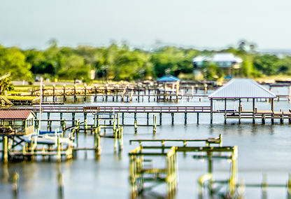 Beach scenes on west boulevard in pass christian and henderson park
